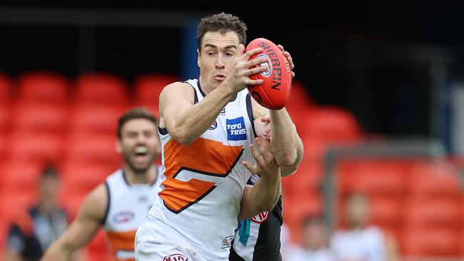 GWS forward Jeremy Cameron is off contract. Picture: Michael Klein