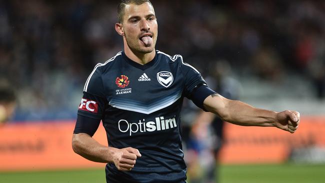 Victory player James Troisi.