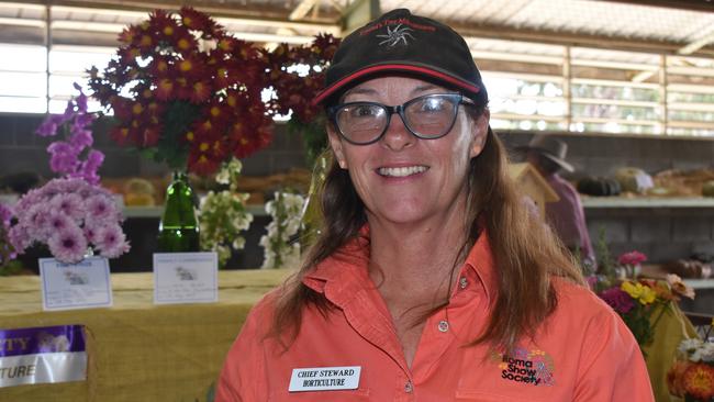 Chief Steward of Horticulture Helen Dillon said she's excited for the category to expand in future shows now they've moved to a larger space. Picture: Chloe Cufflin.