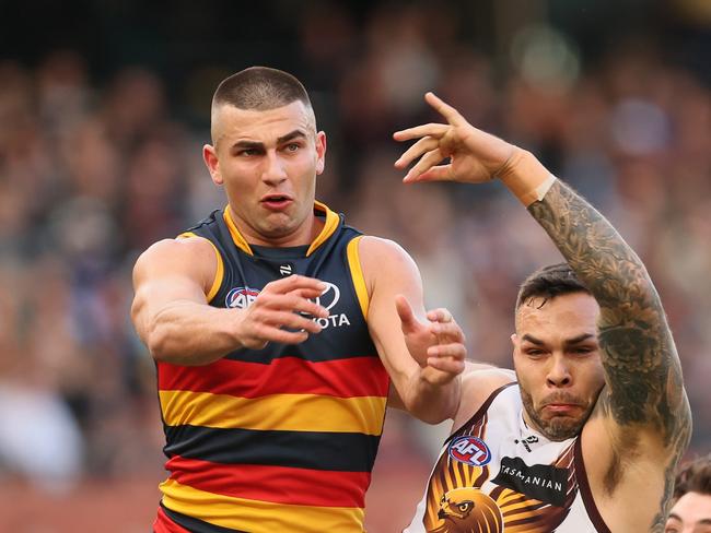 Josh Rachele says it has been his most consistent year. Picture: James Elsby/AFL Photos via Getty Images