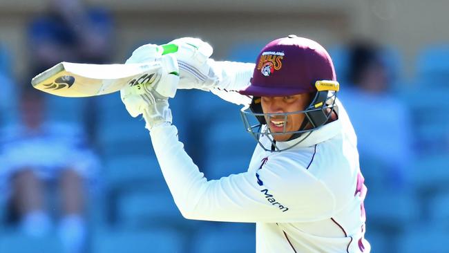 Usman Khawaja of the Queensland Bulls (Photo by Mark Brake/Getty Images)