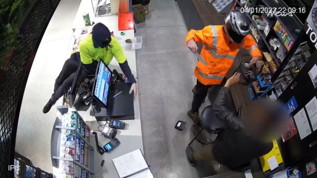 REVEALED: Two men rob Maidstone service station