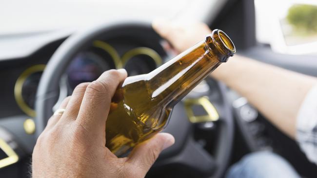 Generic photo to illustrate drink driving. Picture: iStock