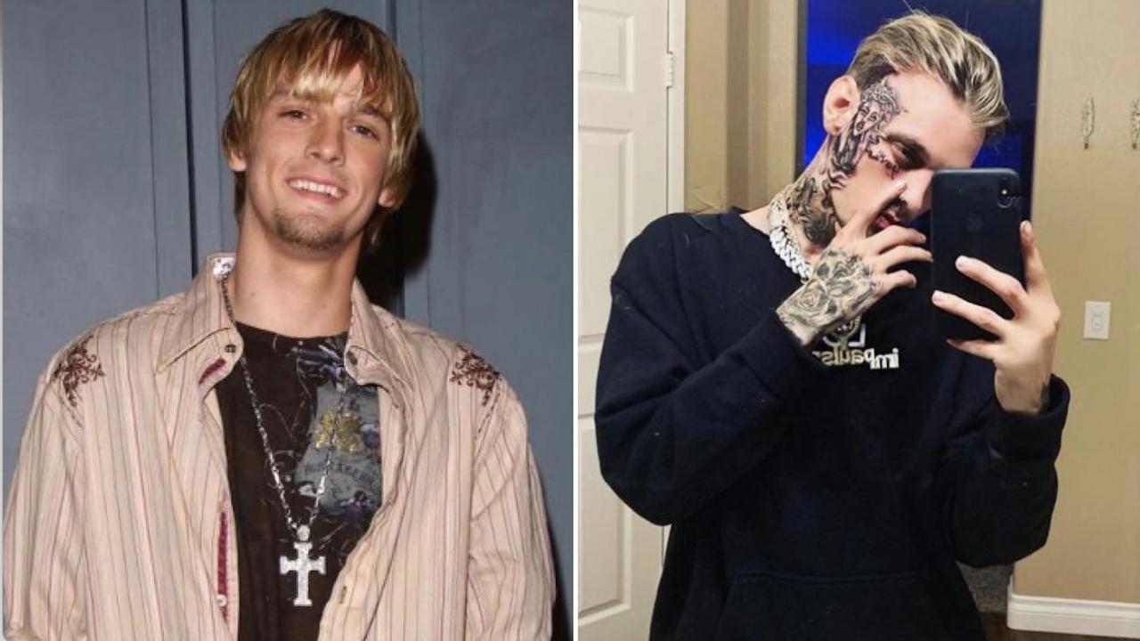 Aaron Carter was found dead in his Californian home. Picture: AFP/Instagram