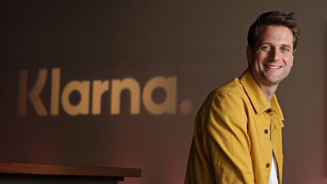 Klarna CEO Sebastian Siemiatkowski. Picture: Adam Yip