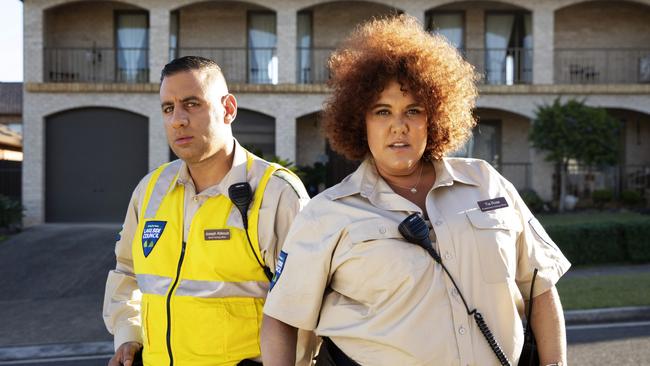 Casey Donovan and Rob Shehadie in Street Smart. Supplied: Ten.