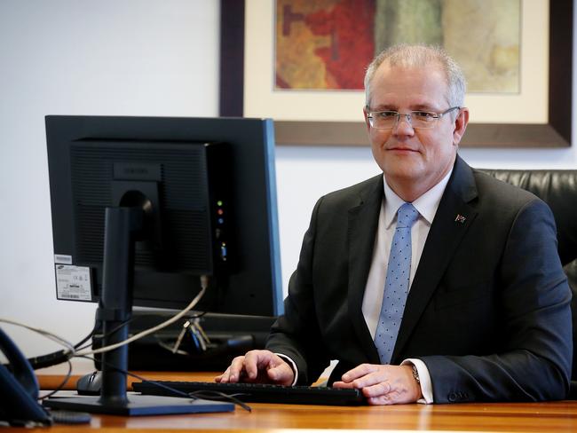 Treasurer Scott Morrison will take your questions today. Picture: Kym Smith