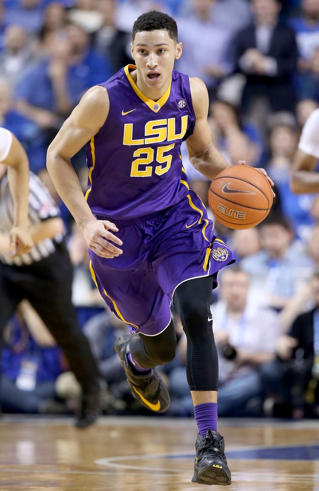 Ben Simmons in action for LSU this year. Picture: Getty Images