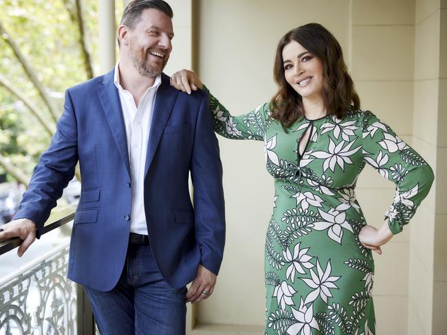 Nigella Lawson will join My Kitchen Rules star Manu Feildel in the new season on Ch 7. Picture: Jeremy Greive