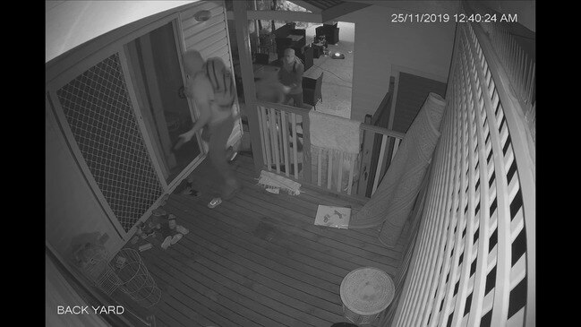 Footage of men who allegedly fired shots into a home in Revesby