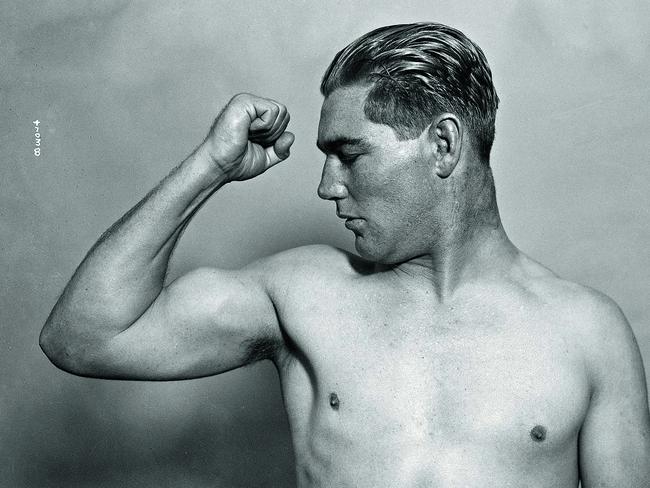 Australian boxer James Leslie “Les” Darcy in 1900. Picture: Getty