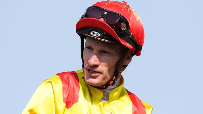 Jockey Mark Zahra is one of five jockeys summoned to the Victorian Racing Tribunal on Thursday. Picture: AAP