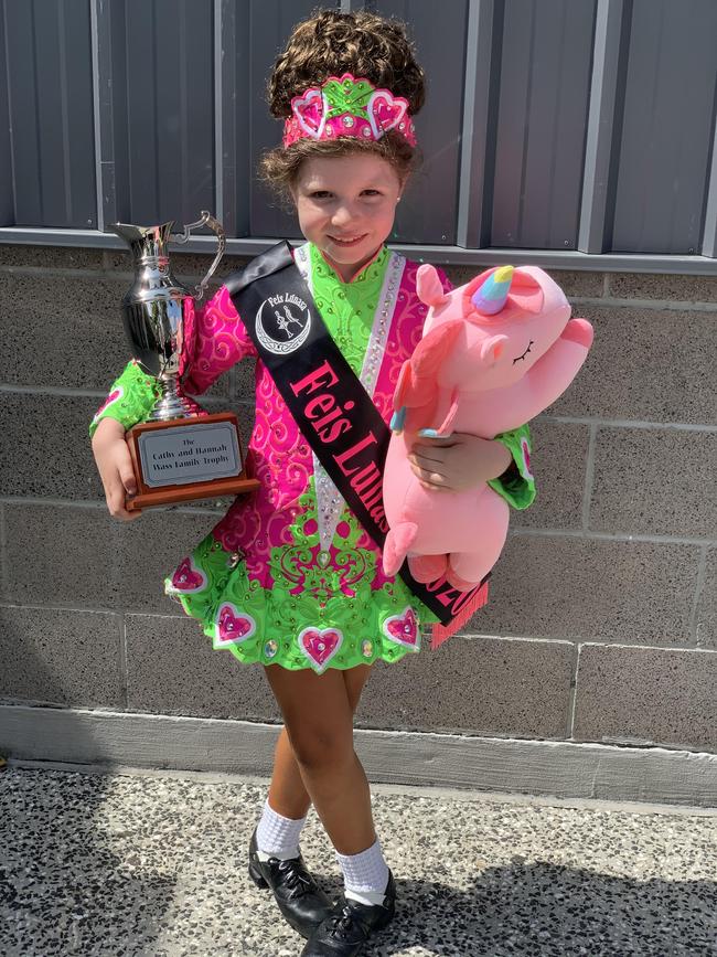 Keira Arnall won her first big championship at the age of seven.