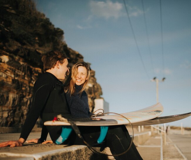 Surf Sock owner Nadine Cattell