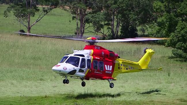 A surfer has suffered suspected spinal injuries after a surf at Kingscliff this morning. Photo Frank Redward