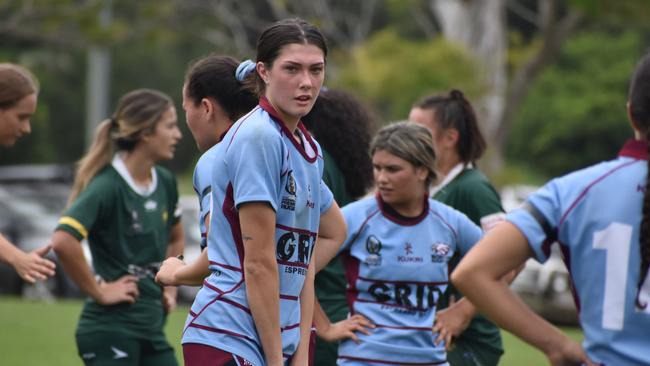 Premier Womens rugby between Wests and Norths. Saturday April 1, 2023. Picture: Nick Tucker.