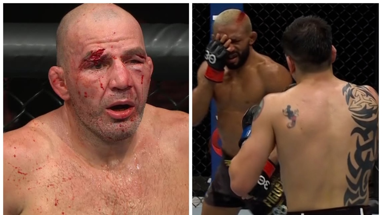 UFC 283 results, Glover Teixeira vs Jamahal Hill, Deiveson Figueiredo vs Brandon Moreno, eye poke, results, video Herald Sun