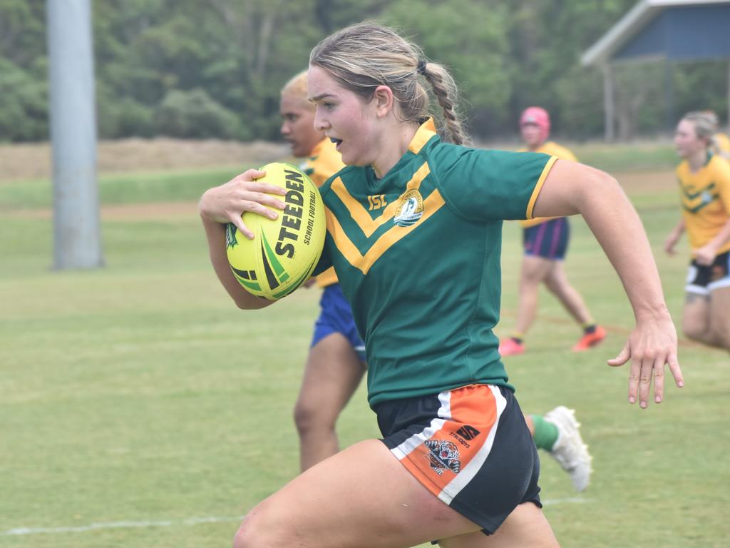 Faces of the CQ Capras under-17 and under-19 girls open trials at St Brendan's College, Yeppoon, on November 16, 2024.