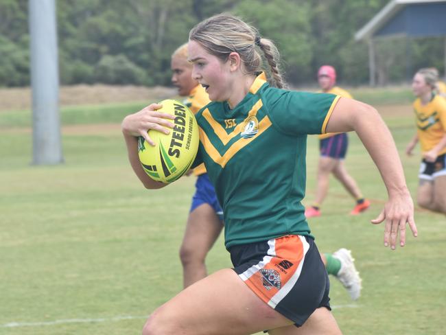 Faces of the CQ Capras under-17 and under-19 girls open trials at St Brendan's College, Yeppoon, on November 16, 2024.