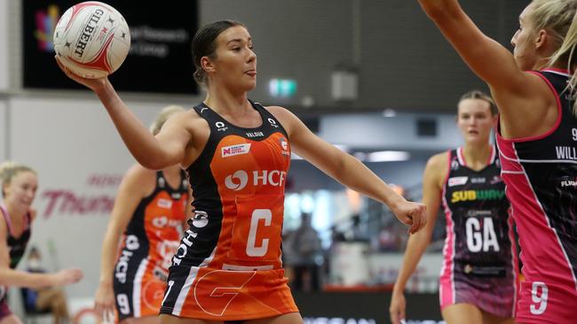 Amy Sligar will play a significant role in the Team Girls Cup with a trio of Giants out with injury. Photo: Getty Images