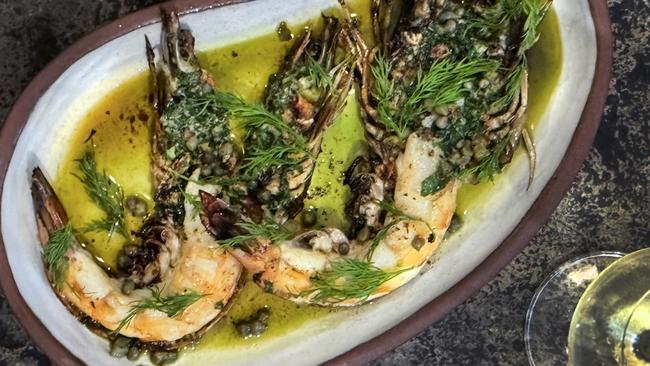 The Karrikin’s prawns are to die for. Picture: Jenifer Jagielski