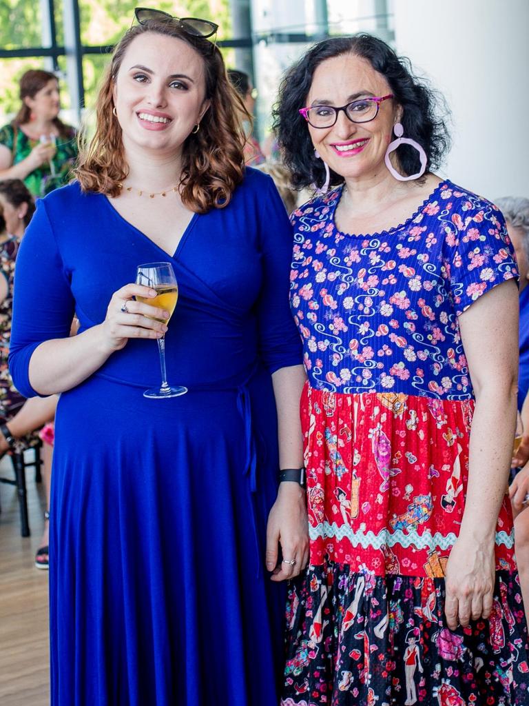 Cecilia Girard and Francisca Girard at the launch of Deanne Mayocchi and Julie Tomaszewski's BLOOM Collection at Lumiere Events, Brisbane. Socials: Damien Anthony Rossi | Picture: Kate Luke Photography