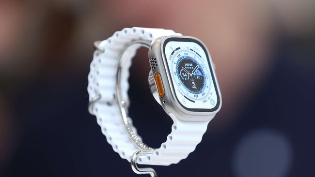 Using an Apple Watch behind the wheel could see drivers fined hundreds of dollars. Picture: Justin Sullivan / Getty Images / AFP