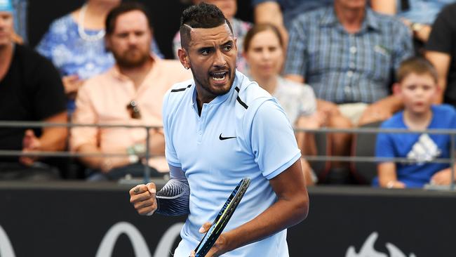 Nick Kyrgios has found a battle worth fighting.