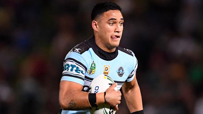 Valentine Holmes wants to be a more vocal presence for the Sharks at fullback.