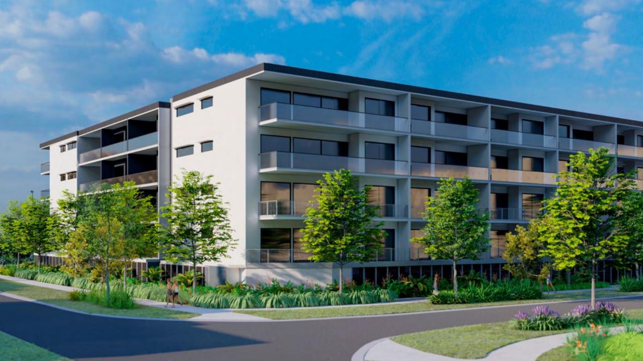 Render of the proposed unit complex at Sunshine Cove, Maroochydore. Picture: Innovative Planning Solutions