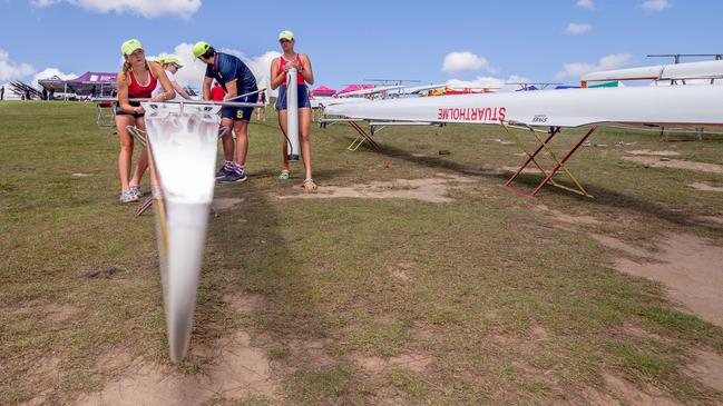 24.08.2024 - 2024 Brisbane Schoolgirl Rowing Association Championship. Photos by Stephen Archer.