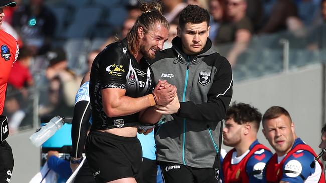 Foran has battled with injuries for years, but has played his most games in a season since 2014 this year. Picture: Getty Images