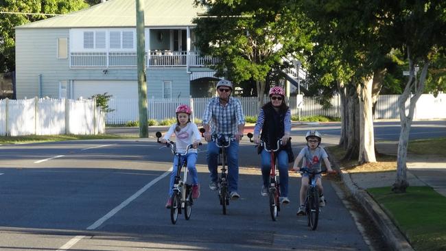 Progress on the North Brisbane Bikeway will be welcome news for families.