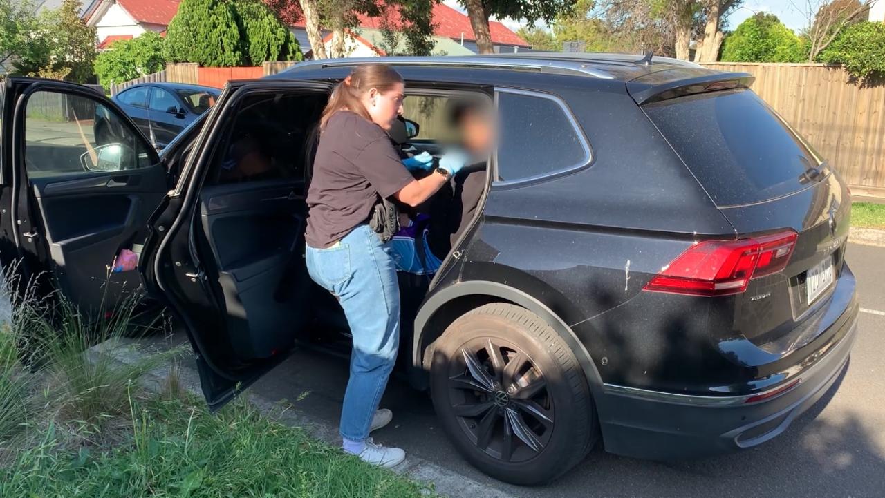 Police arrested 13 people during the raids. Picture: Victoria Police