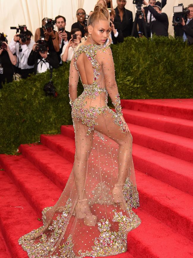 Beyonce in Givenchy. Picture: Getty Images