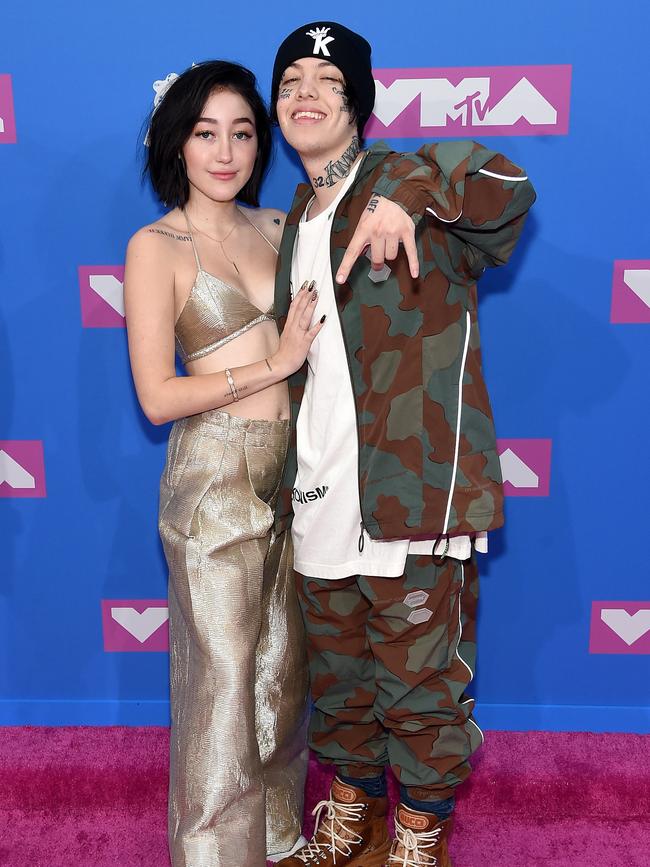 Noah Cyrus and Lil Xan. Picture: Getty