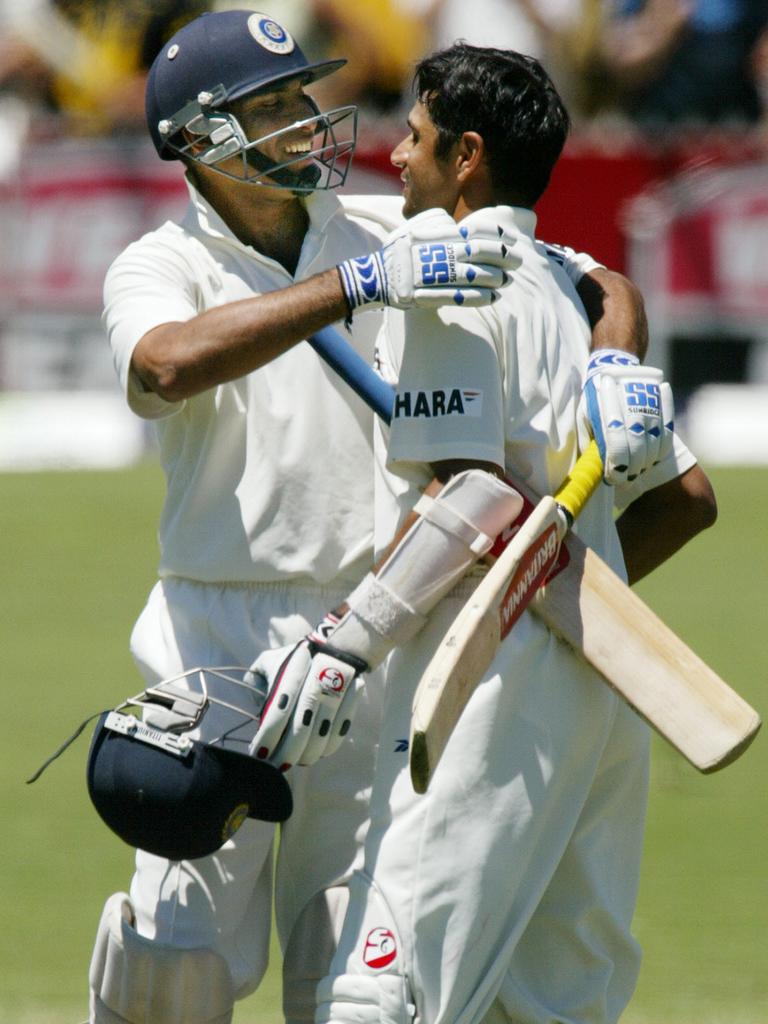 Rahul Dravid and VVS Laxman took down Australia again in 2003.