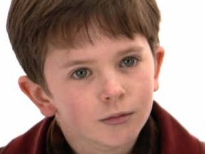 Child actor Freddie Highmore (Charlie) and David Kelly (Grandpa Joe) in a scene from the 2005 film Charlie and the Chocolate Factory - movies