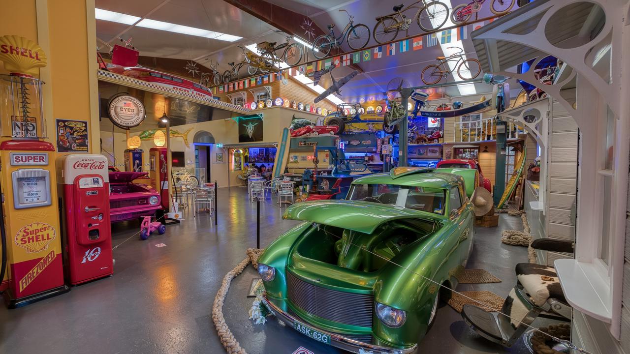 The ultimate man cave is really more of a tourist attraction than a hang out.