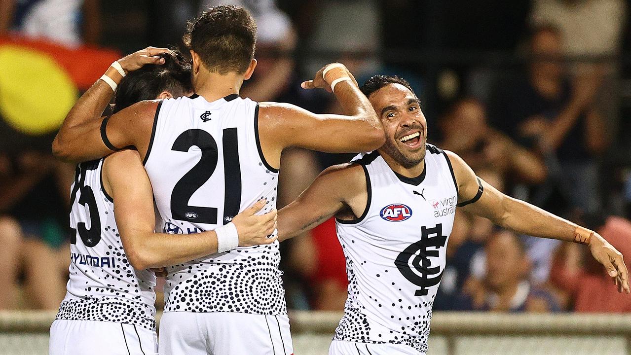 Carlton was much too good for Gold Coast. (Photo by Daniel Kalisz/Getty Images)