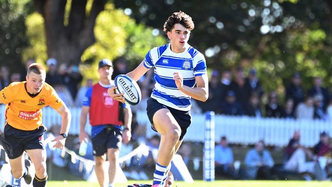 Oli Patterson. GPS First XV rugby between Nudgee College and The Southport School. Saturday July 20, 2024. Picture, John Gass