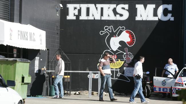 The old Finks Motorcycle Club base at Labrador.