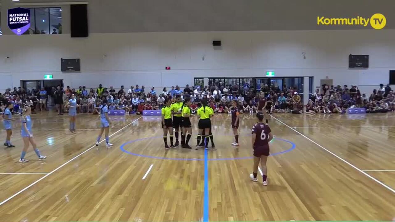 Replay: Football NSW Lightning v Football Queensland Maroon (U15 Girls GF) - 2025 National Futsal Championships Day 5