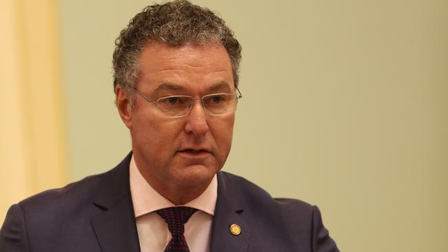 John-Paul Langbroek — not leaving the Parliament any time soon. Picture: Annette Dew