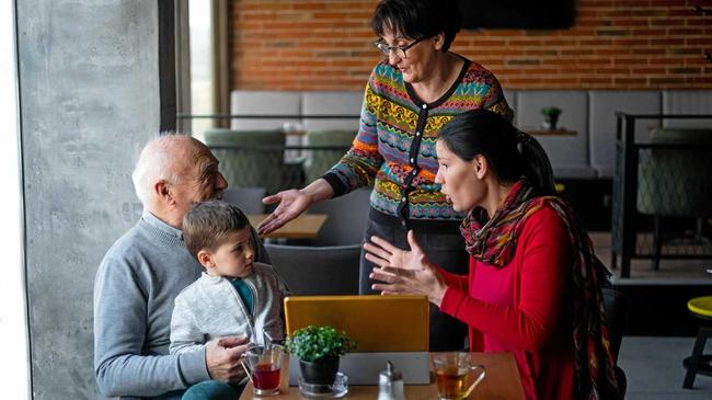 Even the rules around the much more socially acceptable time-out can be a bone of contention between parents and grandparents. Picture: iStock