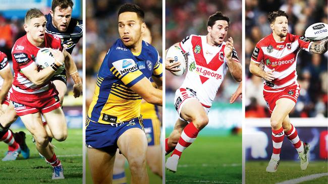 Matt Dufty, Corey Norman, Ben Hunt and Gareth Widdop.