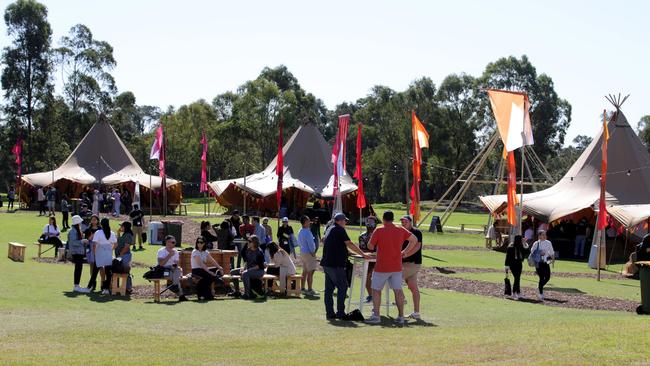 Base camp in Pokolbin.