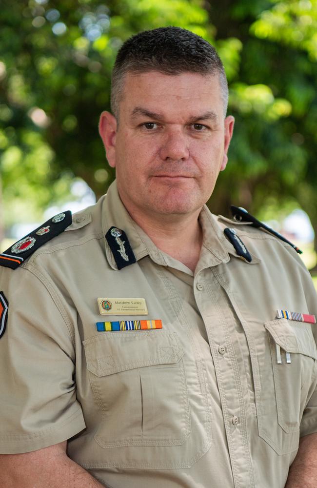 NT Corrections Commissioner Matthew Varley. Picture: Pema Tamang Pakhrin