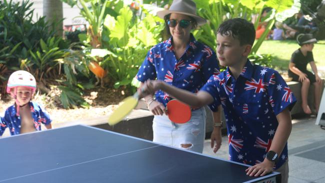 Australia Day celebrations at the Nicholas Precinct, Ipswich. January 26, 2023. Picture: Nicola McNamara