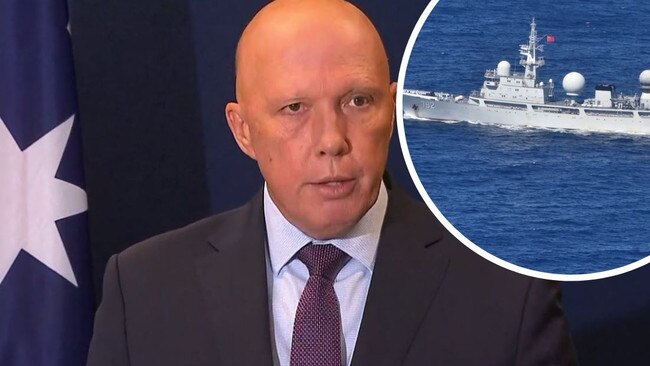 ‘Aggressive act’: Chinese spy ship spotted off Australia